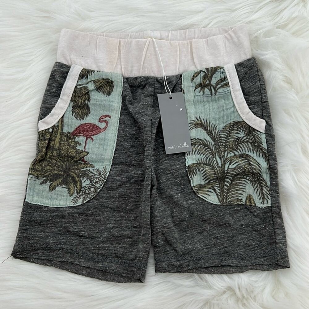 Miki Miette Children's Alec Shorts - Flamingo - 12 Months - NWT